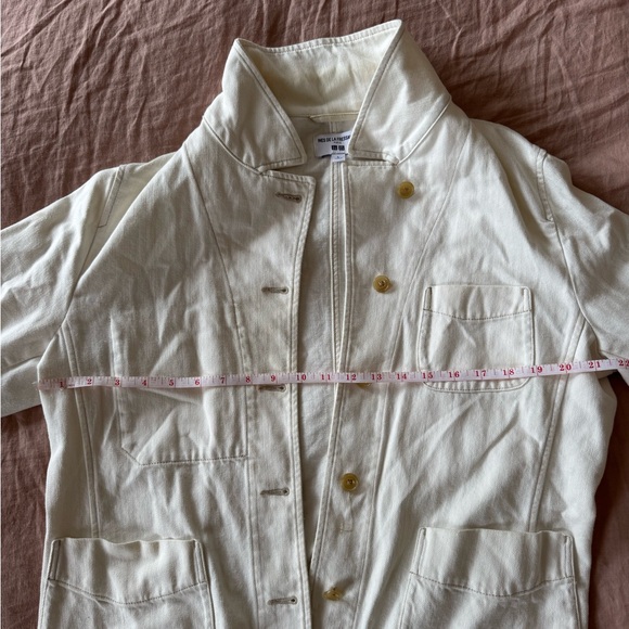 Ines de la fressange X UNQLO COLLAB Women's Cream Jacket Japan model - Picture 3 of 3